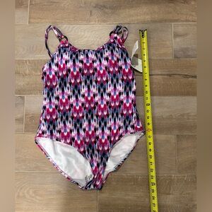 Vibrant Patterned Women's One-Piece Swimsuit